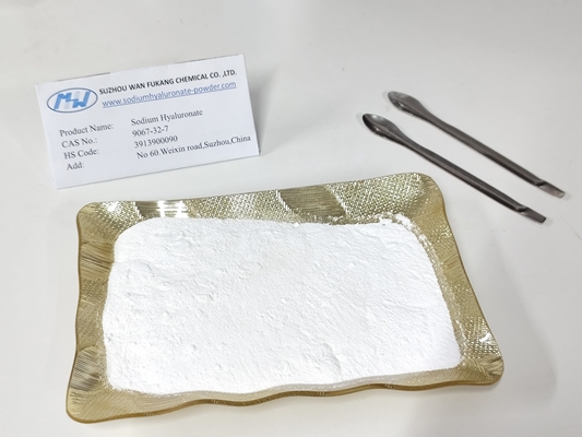Hyaluronato de sodio de grado alimenticio ácido glucurónico de sodio en polvo