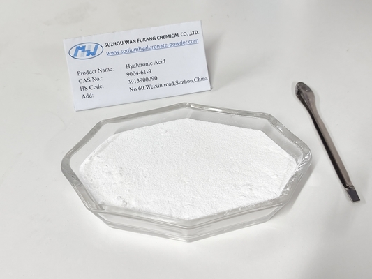 9004-61-9 Ácido hialurónico en polvo de grado cosmético para suero hidratante bloqueo en el agua