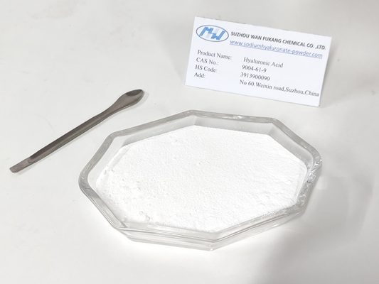 Polvo de ácido hialurónico de calidad cosmética fina para productos de limpieza