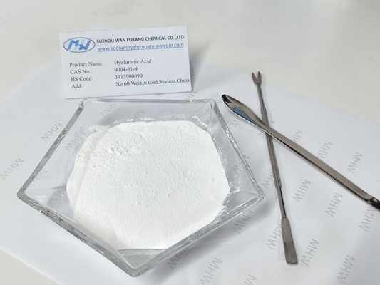 No CAS 9004-61-9 Ácido hialurónico en polvo blanco de grado alimenticio de alta pureza