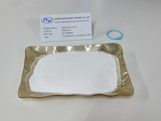 Polvo de ácido hialurónico de calidad cosmética fina para productos de limpieza