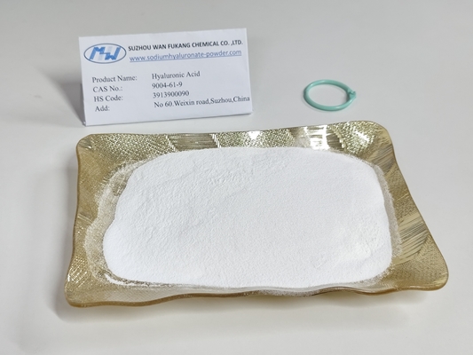 Ensayar 95% de ácido hialurónico en polvo de alta pureza Hyaluronato sódico de grado alimenticio