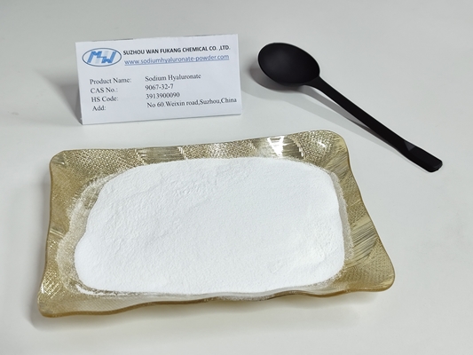 Hyaluronato de sodio de grado seguro para inyección Fermentación microbiana de alta pureza