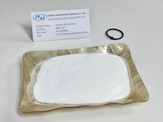 Polvo de hialuronato sódico de calidad de gota para ojos seguro alivia el síndrome del ojo seco