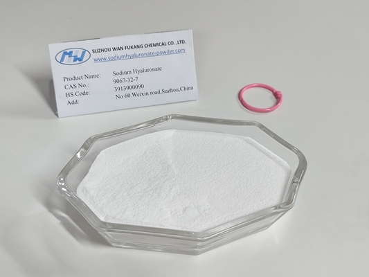 Polvo de hialuronato sódico de calidad gota segura para los ojos de alto ensayo CAS no 9067-32-7