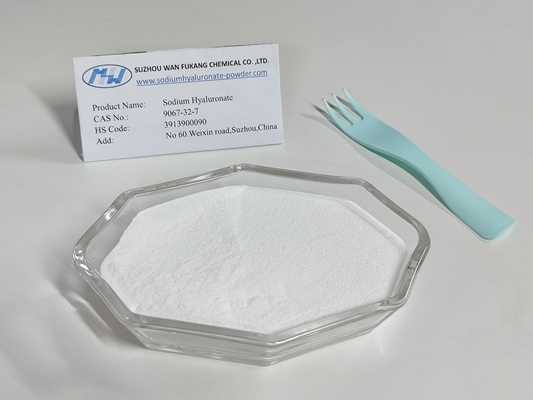 Assay 98% de grado cosmético Hyaluronato de sodio en polvo Ácido hialurónico de alta pureza