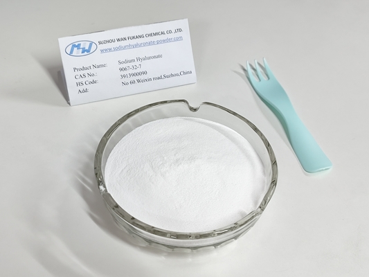 Peso molecular elevado Polvo de hialuronato sódico de grado cosmético de alta pureza