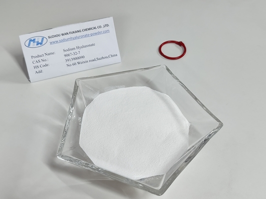 Polvo de hialuronato sódico de alta pureza natural y seguro para alimentos PH 6.0-7.5