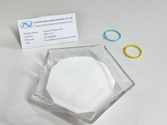 Assay 98% de grado cosmético Hyaluronato de sodio en polvo Ácido hialurónico de alta pureza