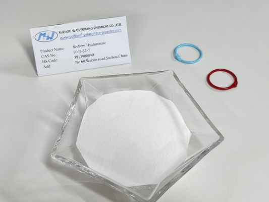 Análisis por encima del 95% de grado de sodio hialuronato en polvo para inyección para la belleza de la piel
