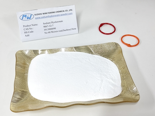 No CAS 9067-32-7 Hyaluronato sódico en polvo de grado alimenticio para alimentos saludables