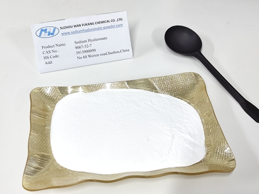 Materia prima cosmética Hyaluronato de sodio en polvo Peso molecular medio