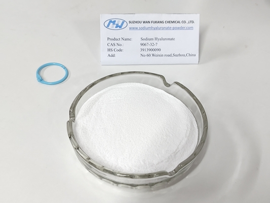Hyaluronato de sodio en polvo de alta pureza Fuente de fermentación microbiana
