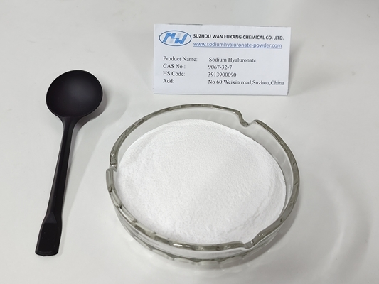 Hyaluronato de sodio en polvo de alto rendimiento Productos para el cuidado de la piel Materia prima Cas 9067 32 7
