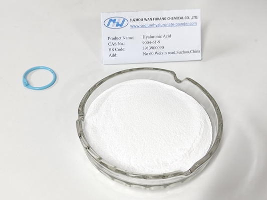 Ácido hialurónico en polvo de grado alimenticio de peso molecular medio hidrolizado seguro