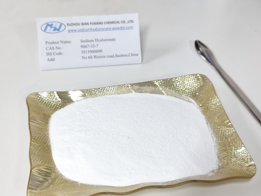 Hyaluronato de sodio en polvo blanco de grado seguro para inyección CAS no 9067-32-7