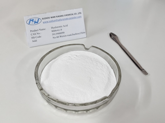 Ácido hialurónico en polvo de grado cosmético CAS no 9004-61-9 de alta pureza