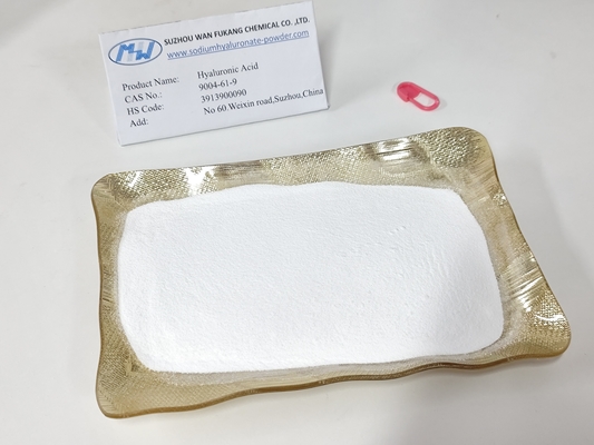 Fuente de fermentación microbiana Ácido hialurónico en polvo seguro para inyección
