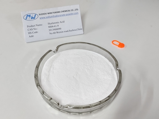 Peso molecular medio Ácido hialurónico en polvo de grado cosmético de alta pureza