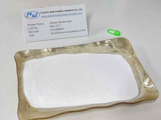 Hyaluronato de sodio en polvo blanco para el síndrome del ojo seco