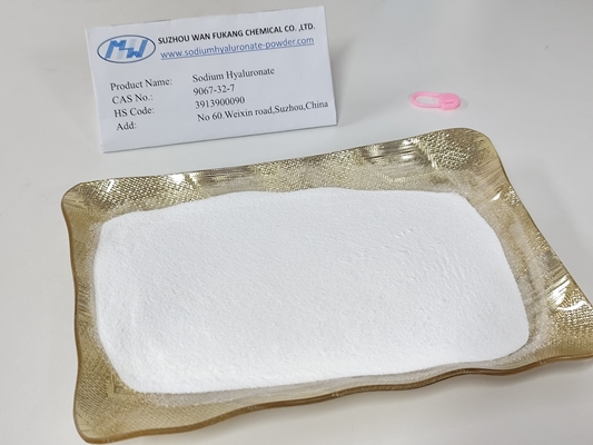 Suministro de alimentos Materia prima Hyaluronato de sodio Polvo blanco Anticonvecimiento