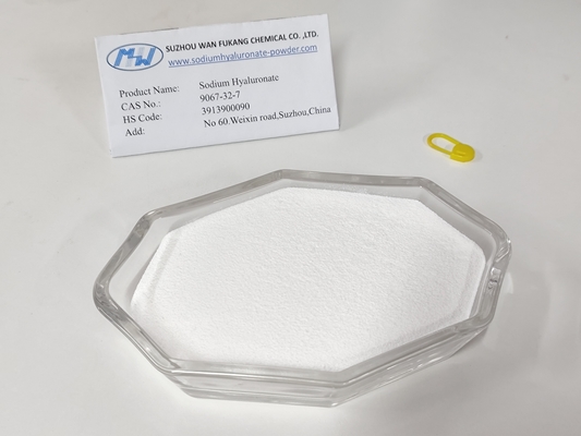 Fuente de fermentación microbiana Hyaluronato sódico para gotas oculares antialérgicas