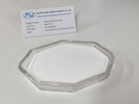 No CAS 9067-32-7 Hyaluronato sódico en polvo de grado alimenticio Análisis ≥93% Para alimentos saludables