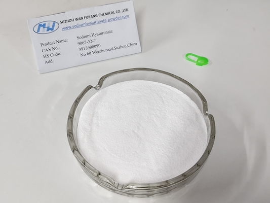 Polvo de hialuronato sódico de calidad de gota segura para los ojos para lubricantes de lentes de contacto