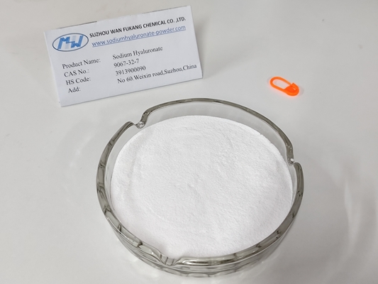 Suministro seguro de alta calidad de grado farmacéutico Hyaluronato de sodio en polvo blanco