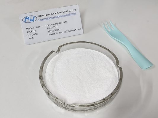 Análisis de fermentación microbiana ≥93% Hyaluronato sódico en polvo para alimentos seguros y estables